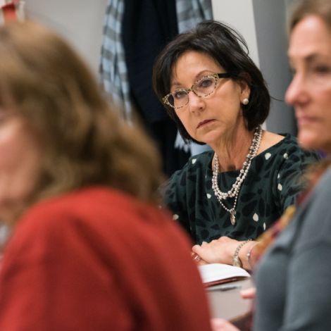 Business Professionals in a classroom