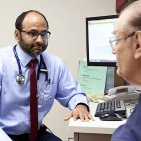 a doctor and his client